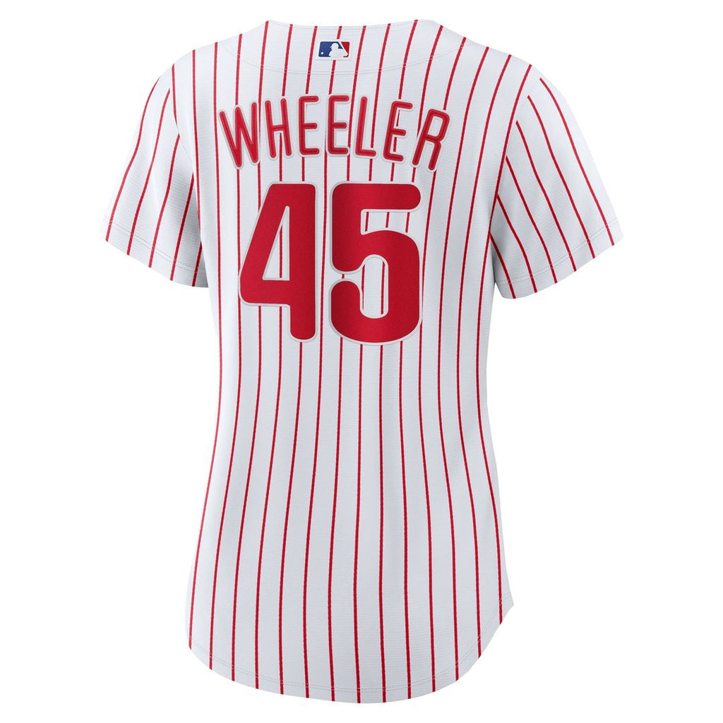 Philadelphia Phillies Zack Wheeler Women's Home Replica Jersey — White