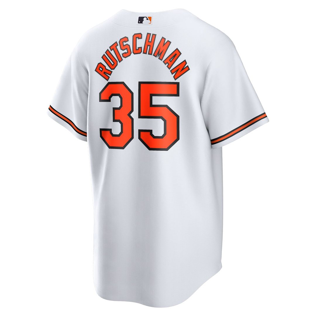 Baltimore Orioles Adley Rutschman Replica Jersey — White