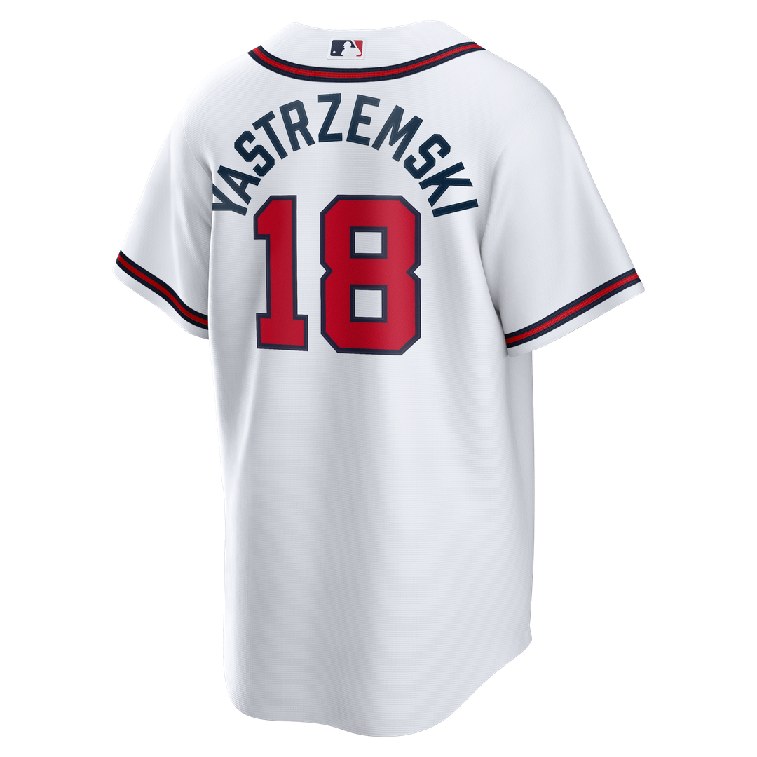 Atlanta Braves Mike Yastrzemski Replica Jersey — White