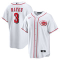 Cincinnati Reds Ke'Bryan Hayes Home Replica Jersey — White