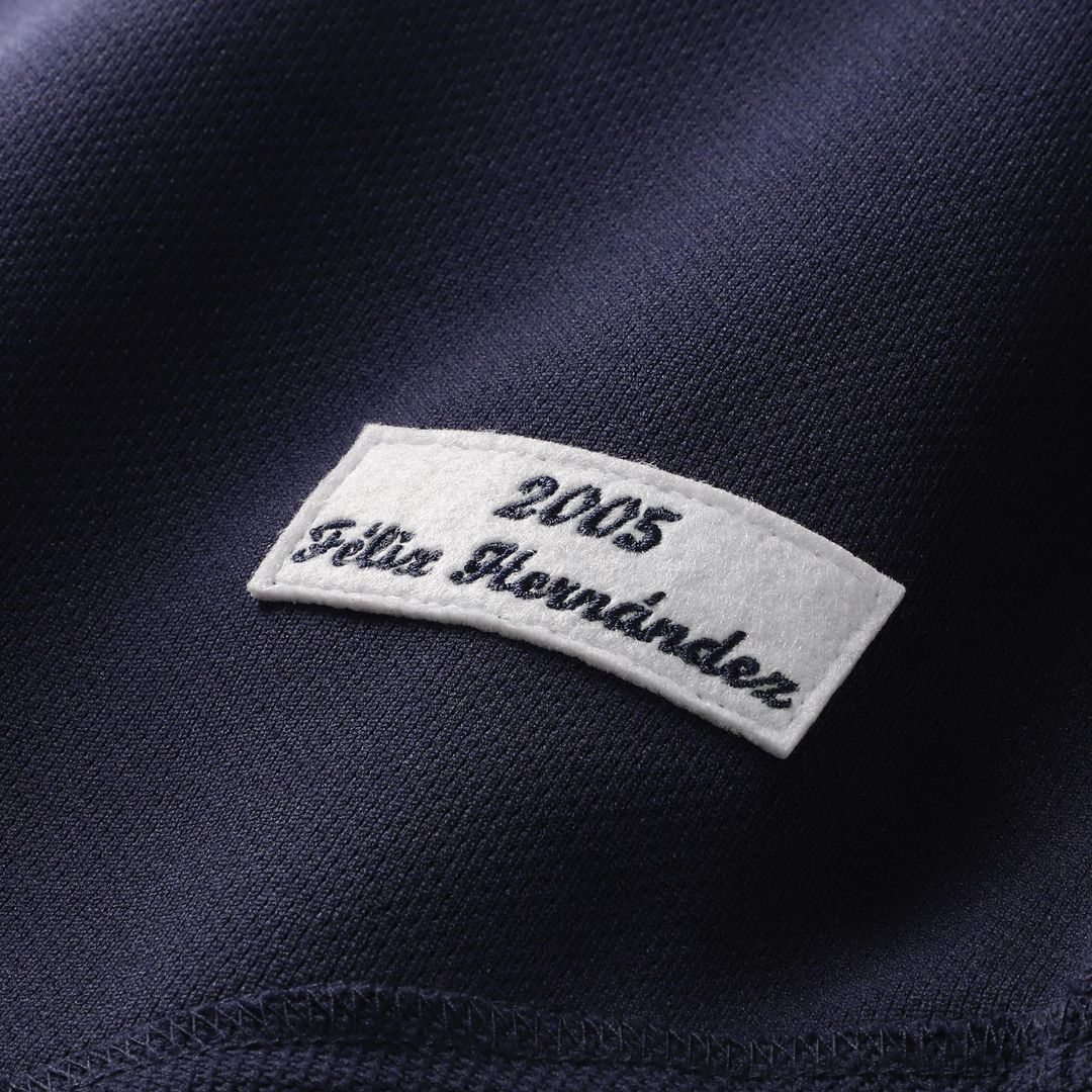 Seattle Mariners Felix Hernandez Cooperstown Batting Practice Jersey — Navy