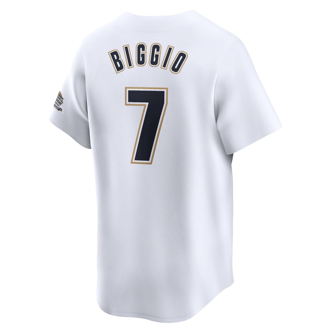 Houston Astros Craig Biggio Throwback Cooperstown Limited Jersey — White