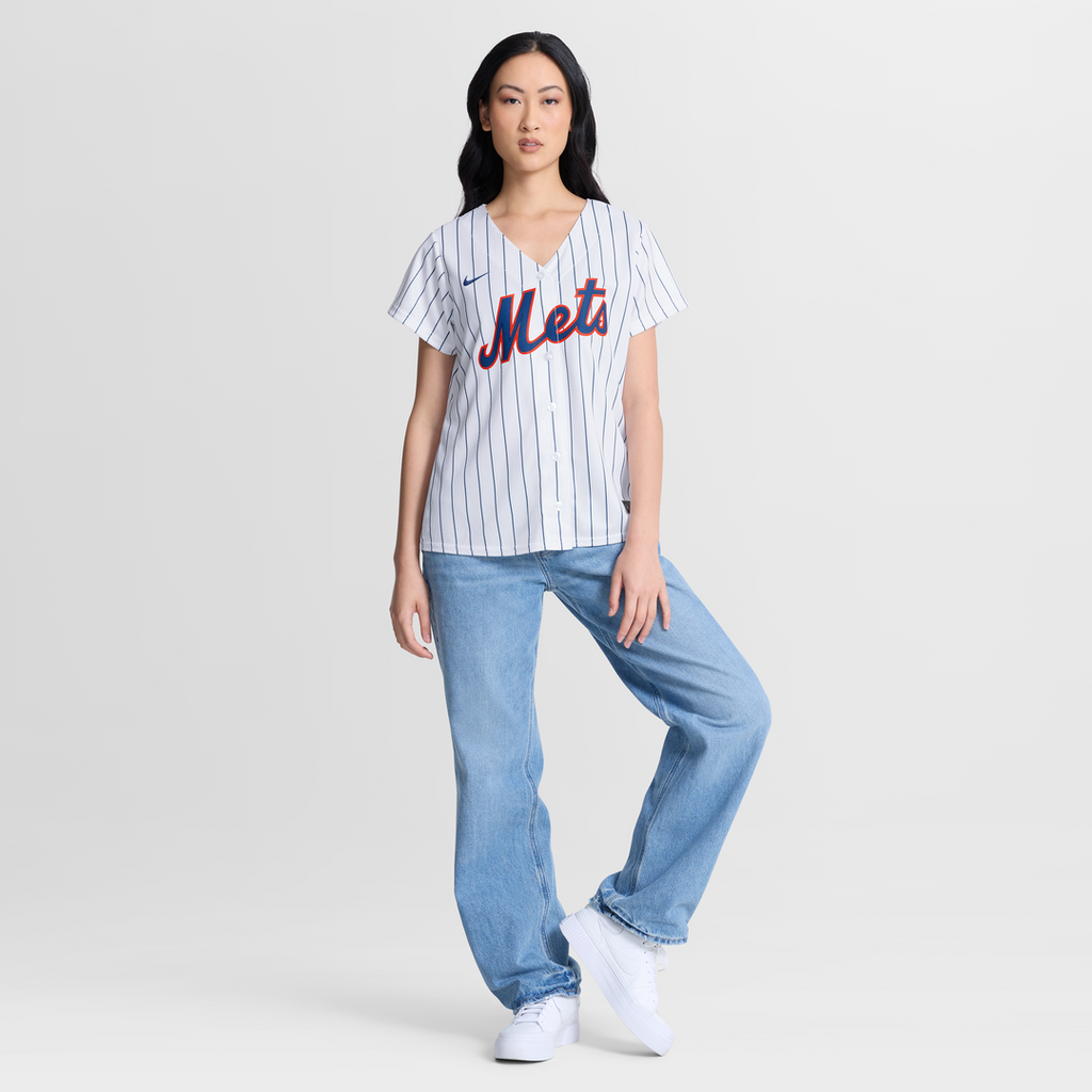 New York Mets AJ Ewing Women's Home Replica Jersey — White