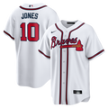 Atlanta Braves Chipper Jones Home Retired Replica Jersey — White