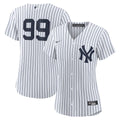 New York Yankees Aaron Judge Women's Home Replica Jersey — White