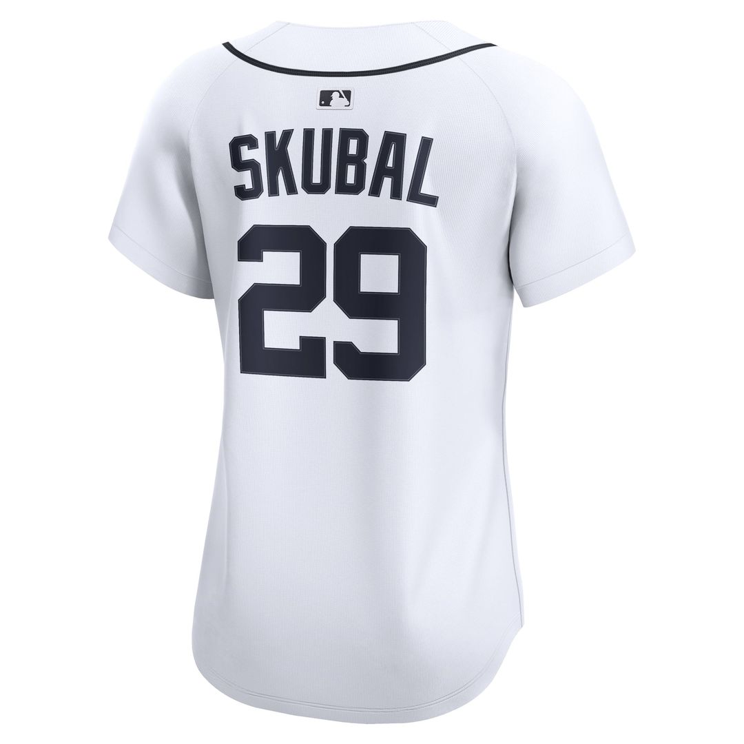 Detroit Tigers Tarik Skubal Women's Home Limited Jersey — White