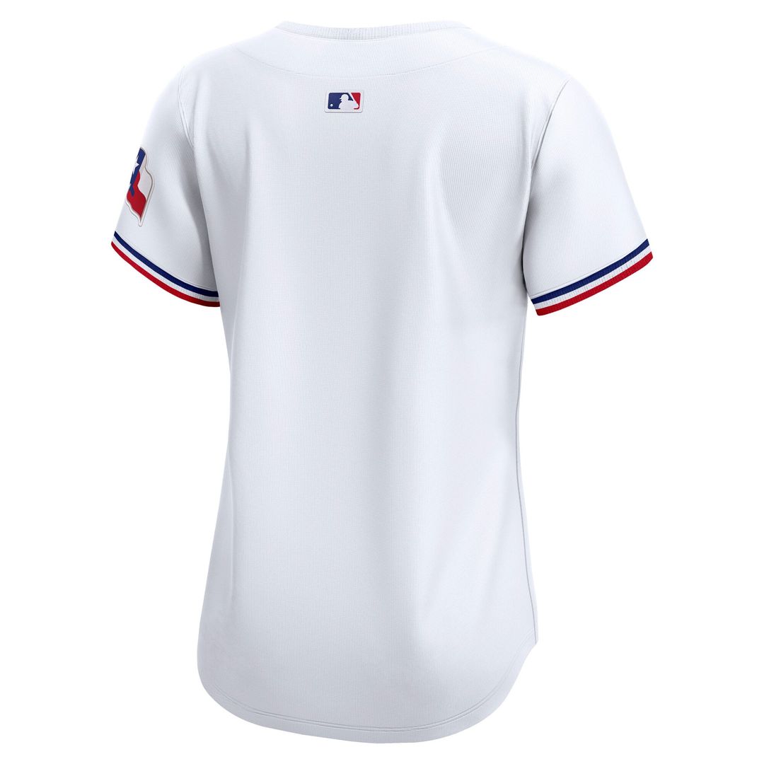 Texas Rangers Women's Home Limited Jersey — White