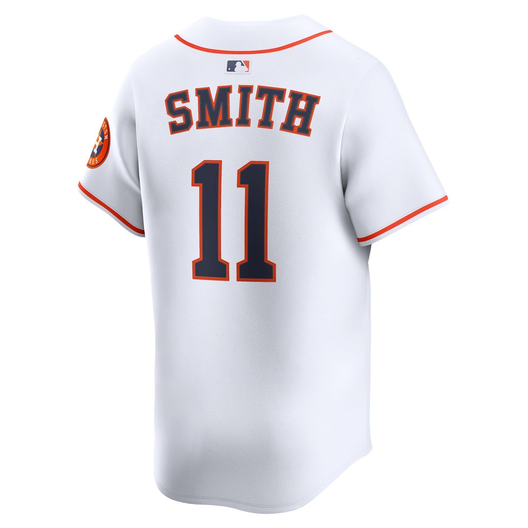 Houston Astros Cam Smith #11 Home Limited Jersey — White