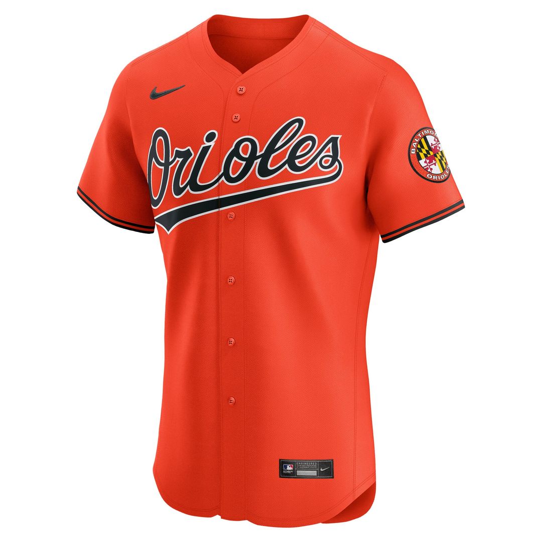 Baltimore Orioles Alternate 2 Elite Jersey — Orange