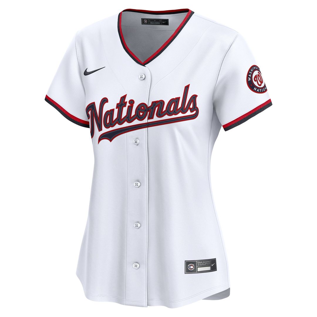 Washington Nationals Women's Home Limited Jersey — White
