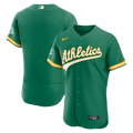 Athletics Alternate Authentic Jersey — Green