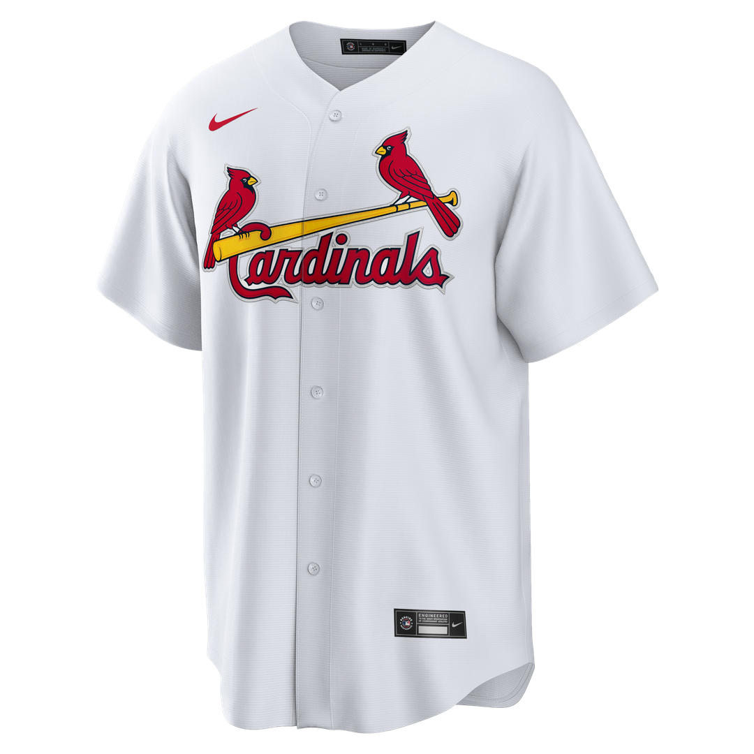 St. Louis Cardinals Albert Pujols Home Retired Replica Jersey — White