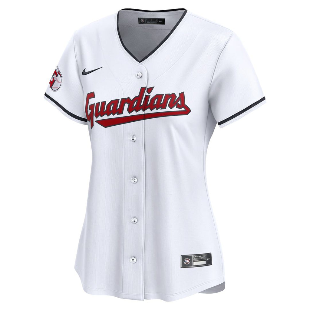 Cleveland Guardians Jose Ramirez Women's Home Limited Jersey — White
