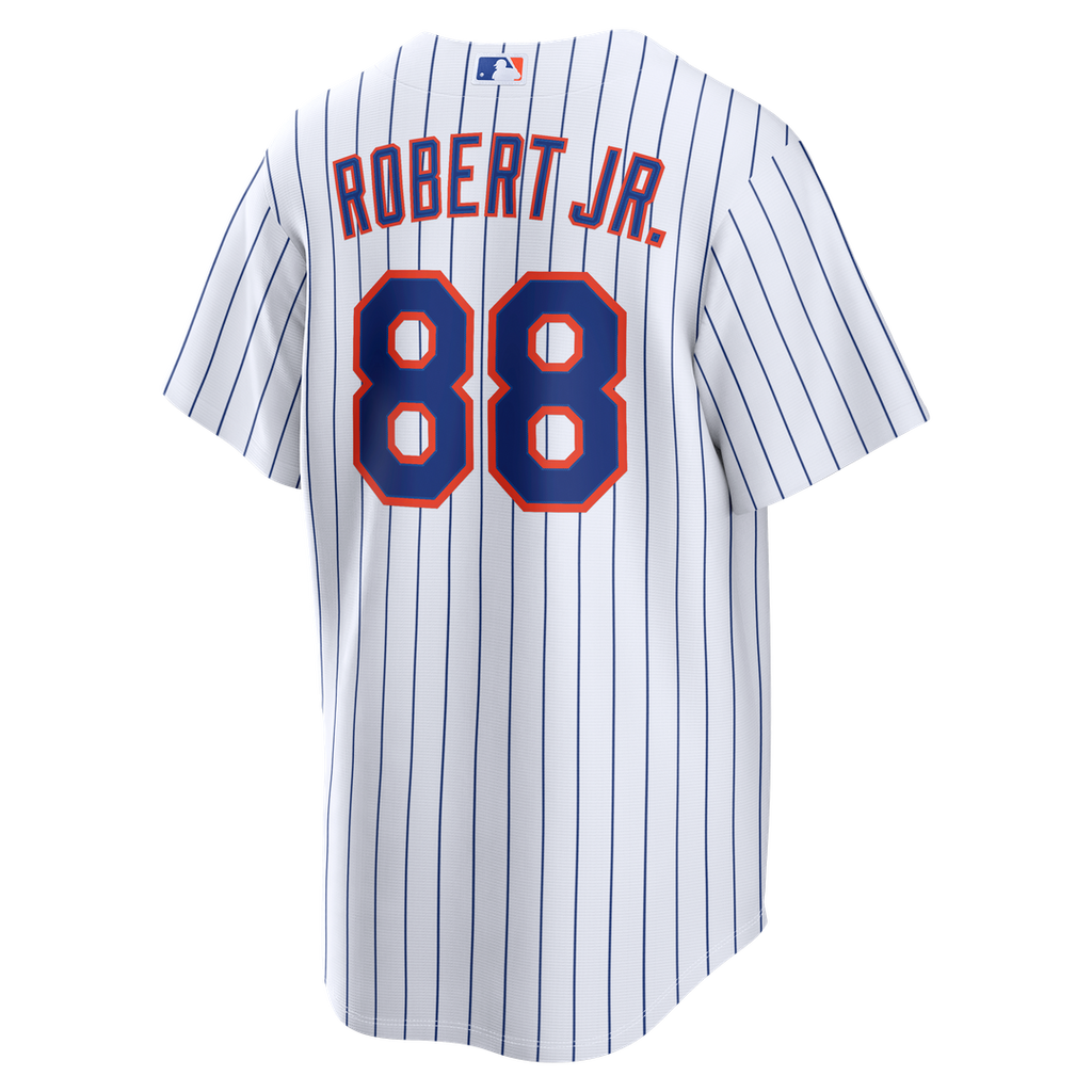 New York Mets Luis Robert Jr. Home Replica Jersey — White