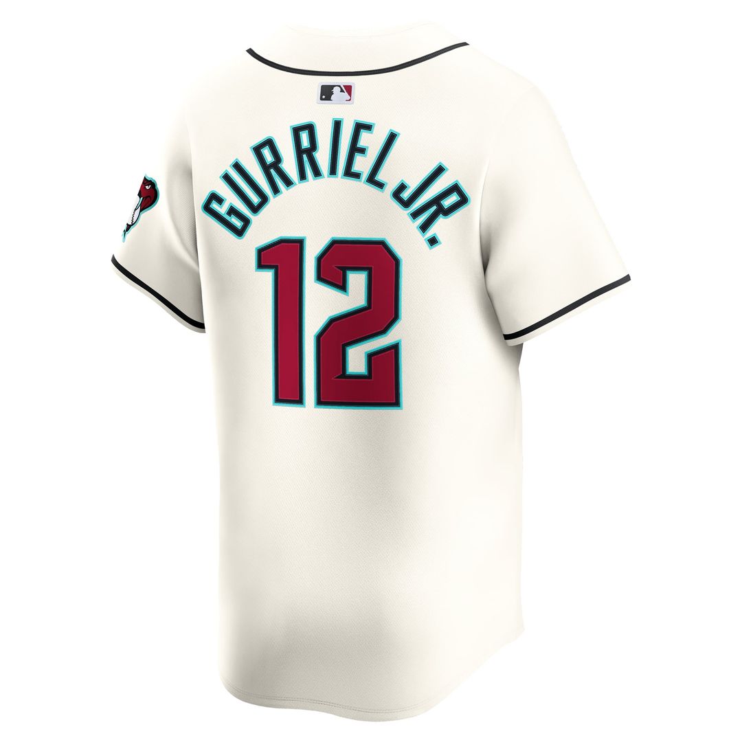 Arizona Diamondbacks Lourdes Gurriel Jr. Home Limited Jersey — Cream