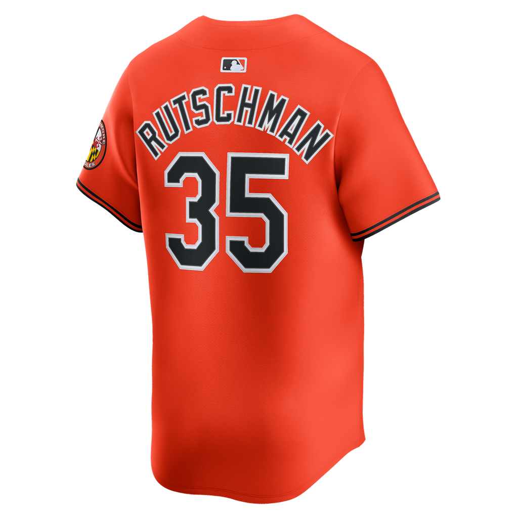 Baltimore Orioles Adley Rutschman 2nd Alternate Limited Jersey — Orange