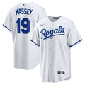 Kansas City Royals Michael Massey Home Replica Jersey — White