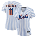 New York Mets Jorge Polanco Women's Home Replica Jersey — White