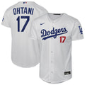 Los Angeles Dodgers Shohei Ohtani Youth Home Stadium Jersey — White