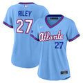 Atlanta Braves Austin Riley Women's 2026 City Connect Stadium Jersey — Powder Blue