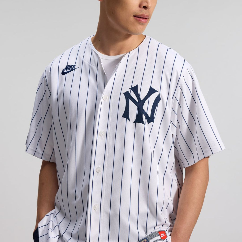 New York Yankees Babe Ruth Throwback Cooperstown Limited Jersey — White