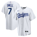 Los Angeles Dodgers Blake Snell Home Replica Jersey — White