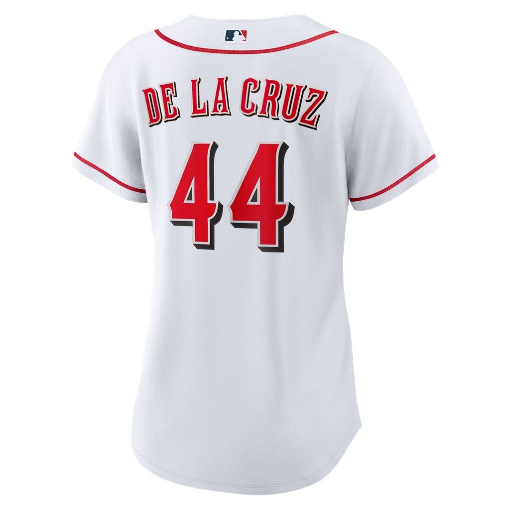 Cincinnati Reds Elly De La Cruz Women's Home Replica Jersey — White