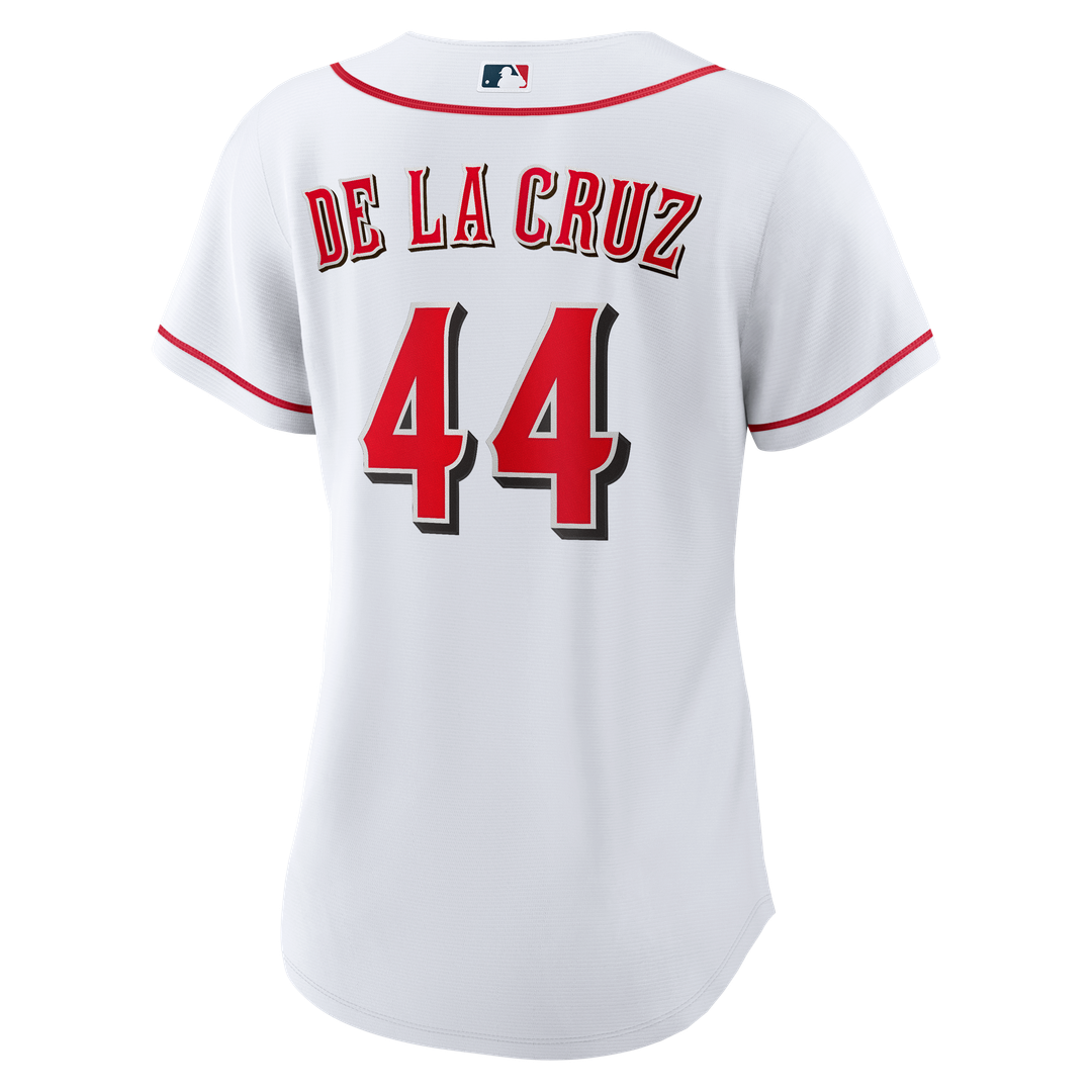 Cincinnati Reds Elly De La Cruz Women's Home Replica Jersey — White
