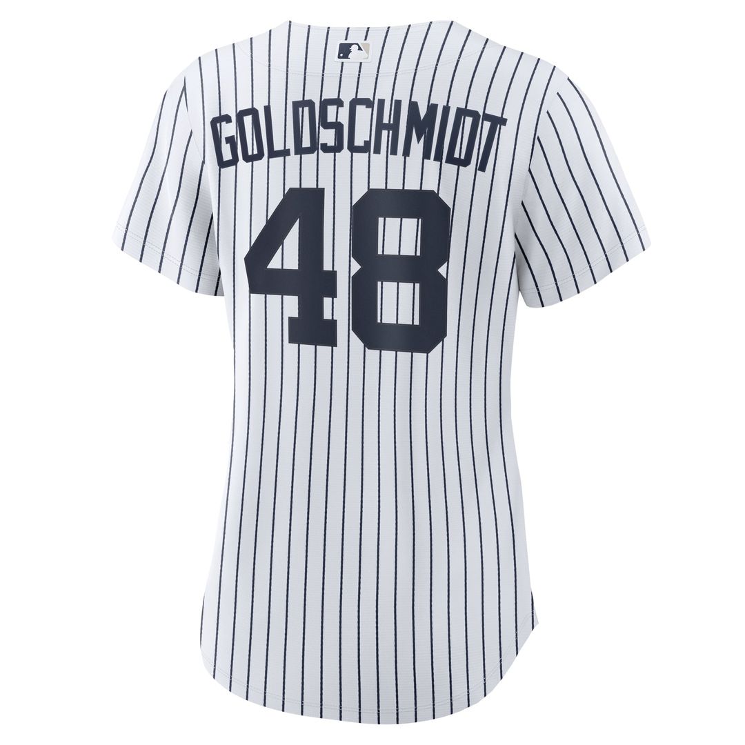 New York Yankees Paul Goldschmidt Women's Home Replica Jersey — White