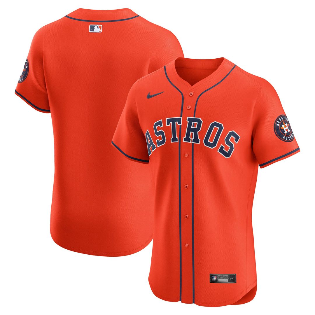 Houston Astros Alternate Elite Jersey — Orange
