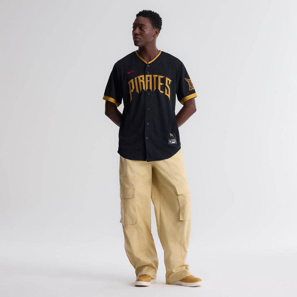 Pittsburgh Pirates Oneil Cruz 2026 City Connect Stadium Jersey — Black