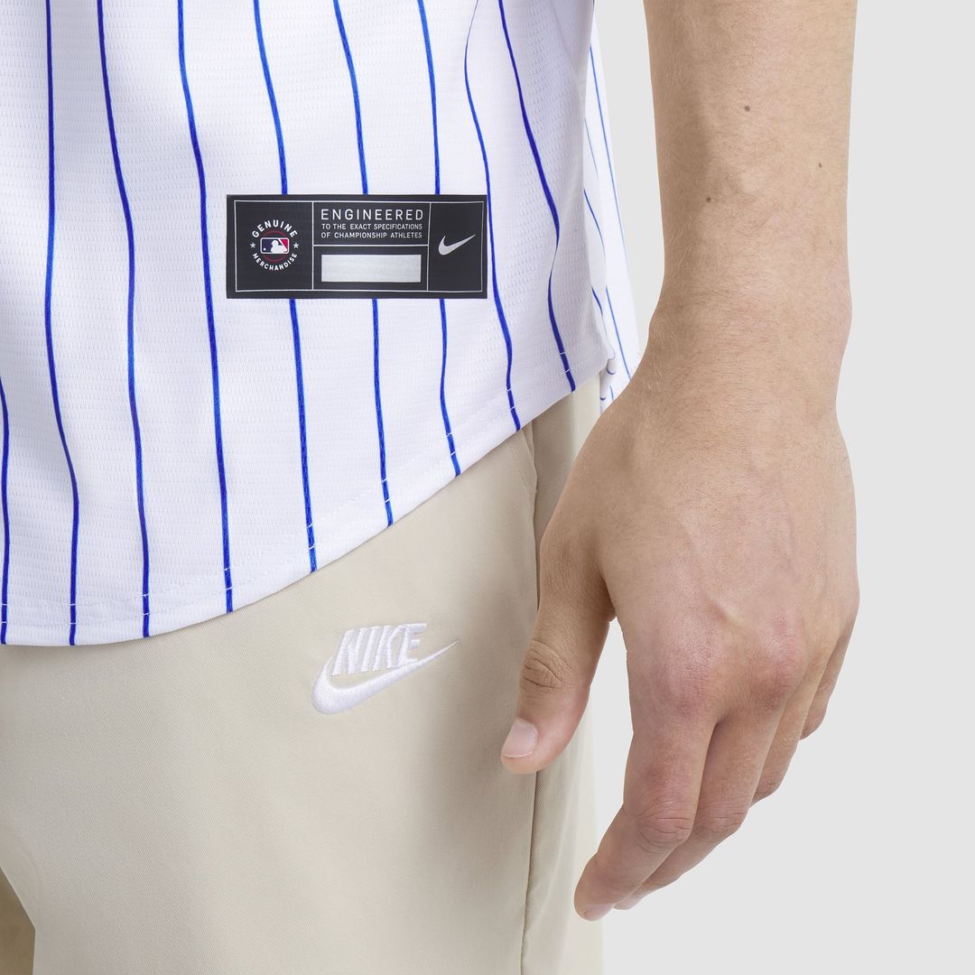 New York Mets Home Replica Team Jersey — White