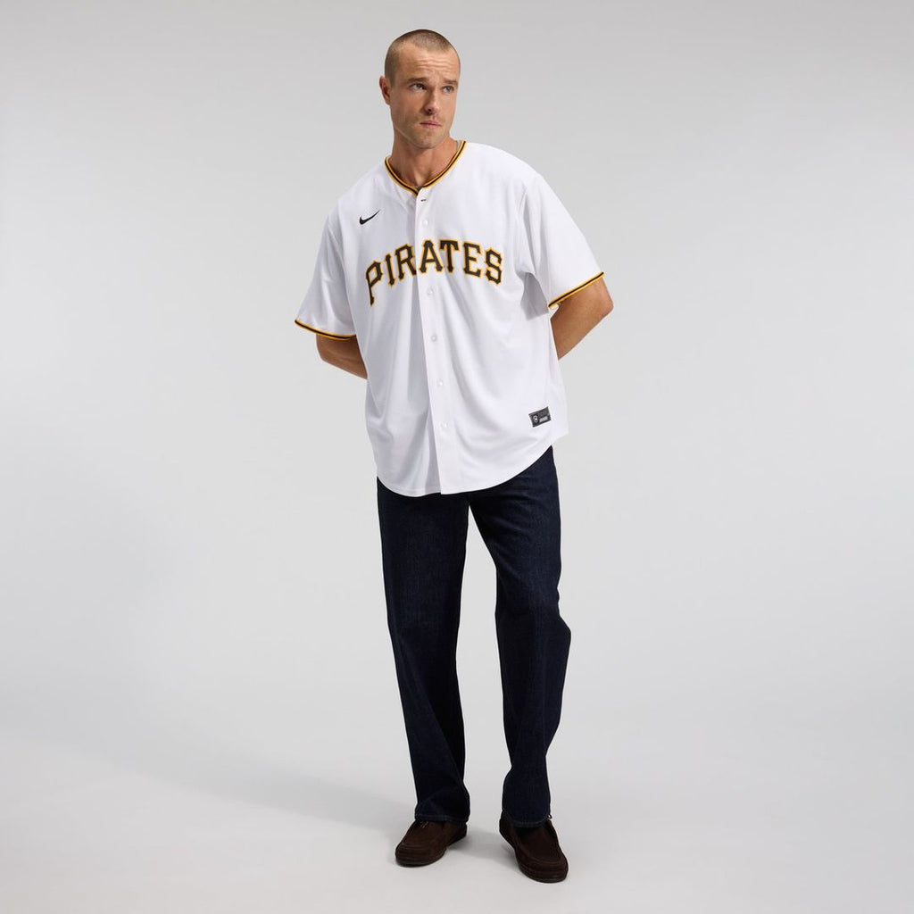 Pittsburgh Pirates Paul Skenes Home Replica Jersey — White