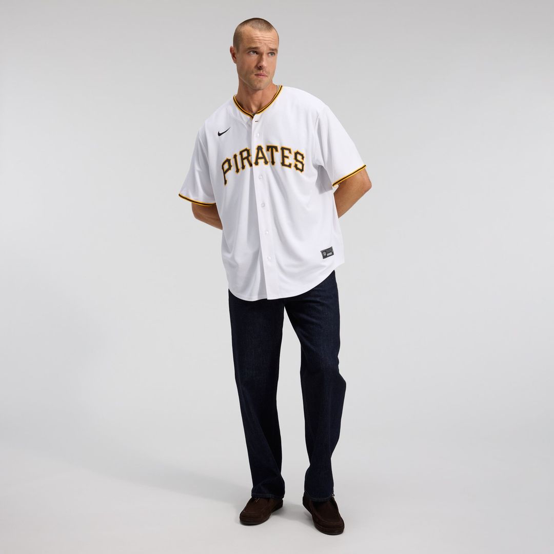 Pittsburgh Pirates Paul Skenes Home Replica Jersey — White