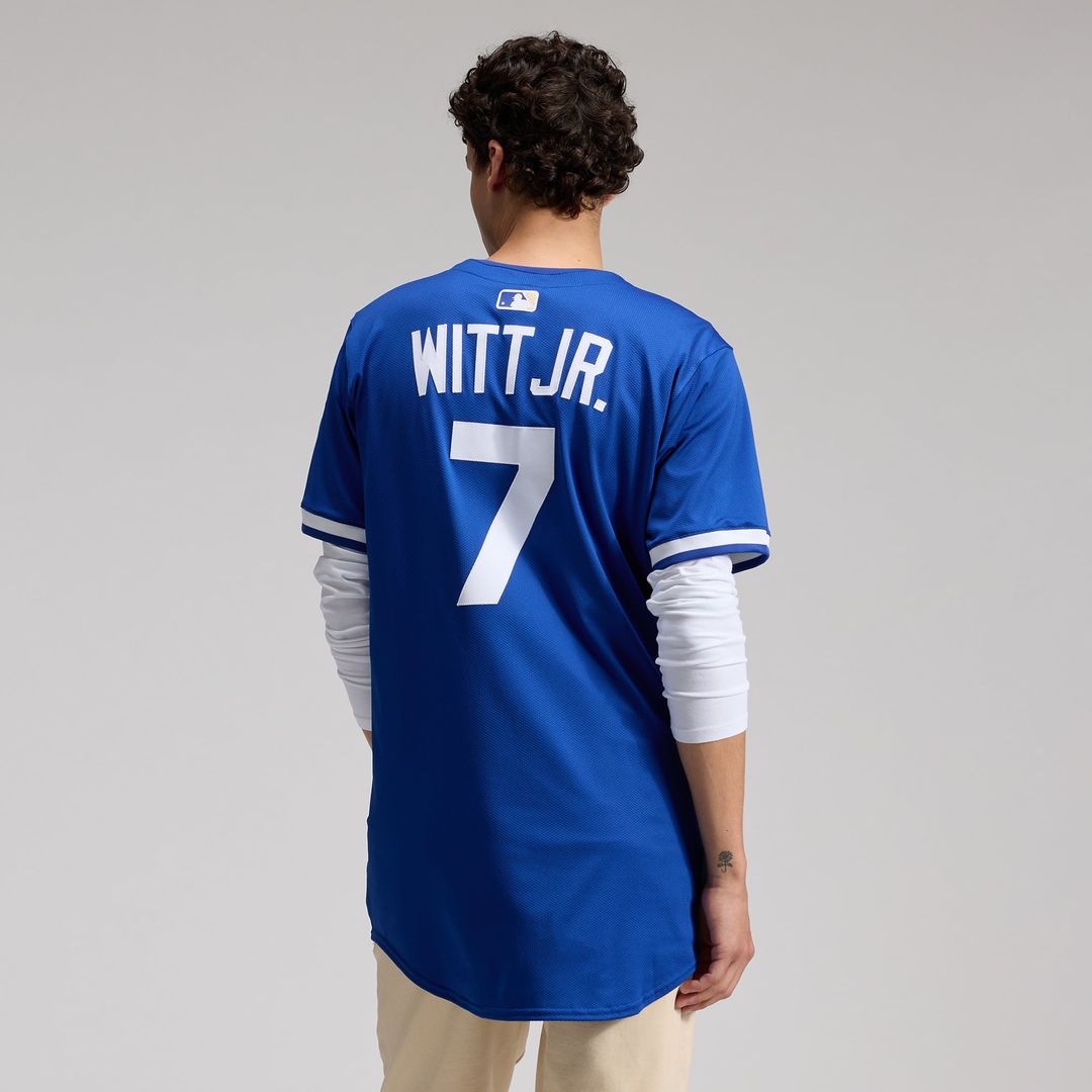 Kansas City Royals Bobby Witt Jr. Alternate 2 Elite Jersey — Royal