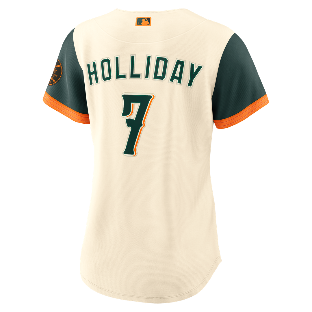 Baltimore Orioles Jackson Holliday Women's 2026 City Connect Stadium Jersey — Cream
