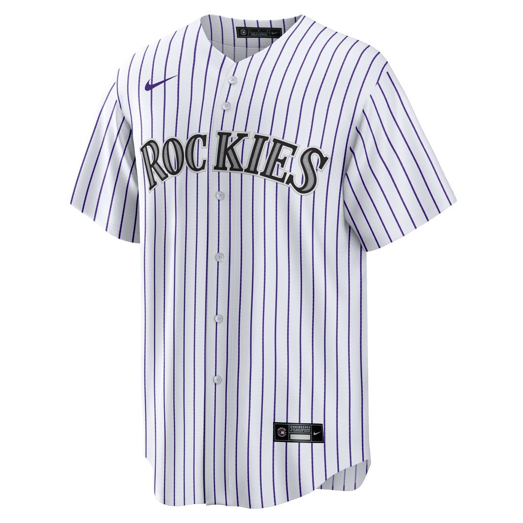 Colorado Rockies Brenton Doyle Home Replica Jersey — White