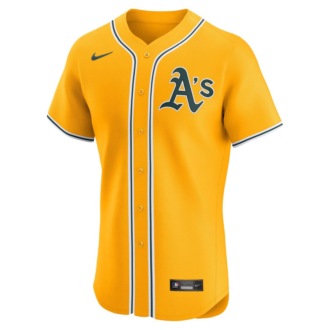 Athletics Alternate 2 Elite Jersey — Gold