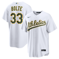 Athletics Henry Bolte Home Replica Jersey — White