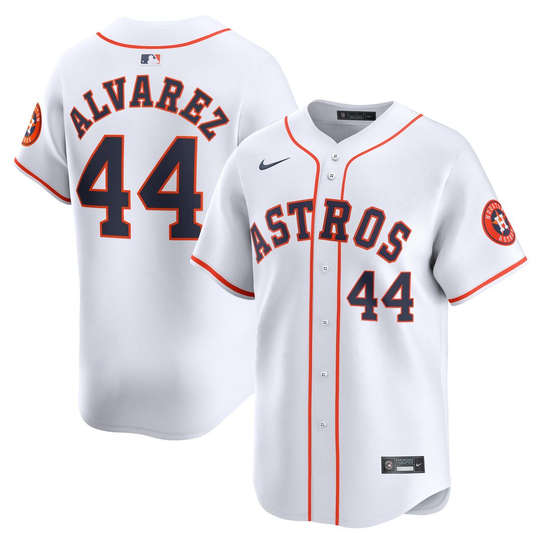 Houston Astros Yordan Alvarez Home Limited Jersey — White