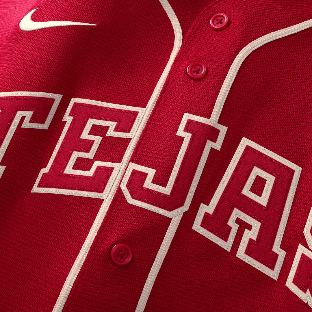 Texas Rangers Joc Pederson 2026 City Connect Stadium Jersey — Red