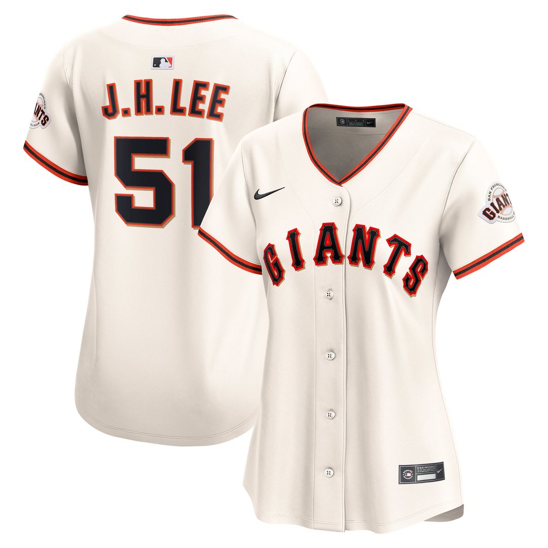 San Francisco Giants Jung Hoo Lee Women's Home Limited Jersey — Cream