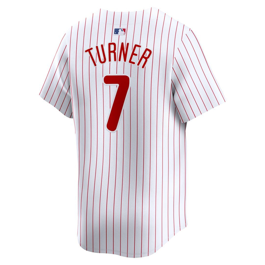 Philadelphia Phillies Trea Turner Youth Home Limited Jersey — White