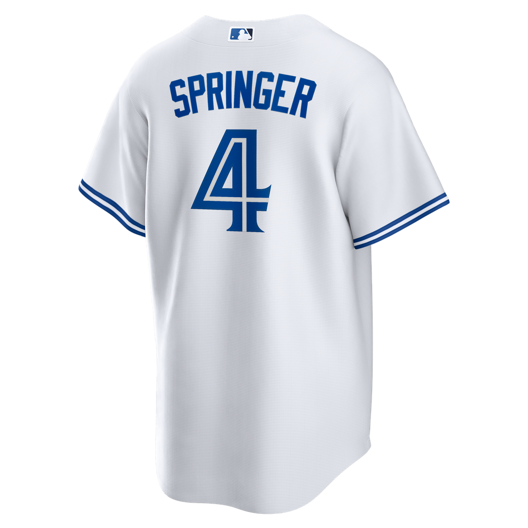 Toronto Blue Jays George Springer Home Replica Jersey — White