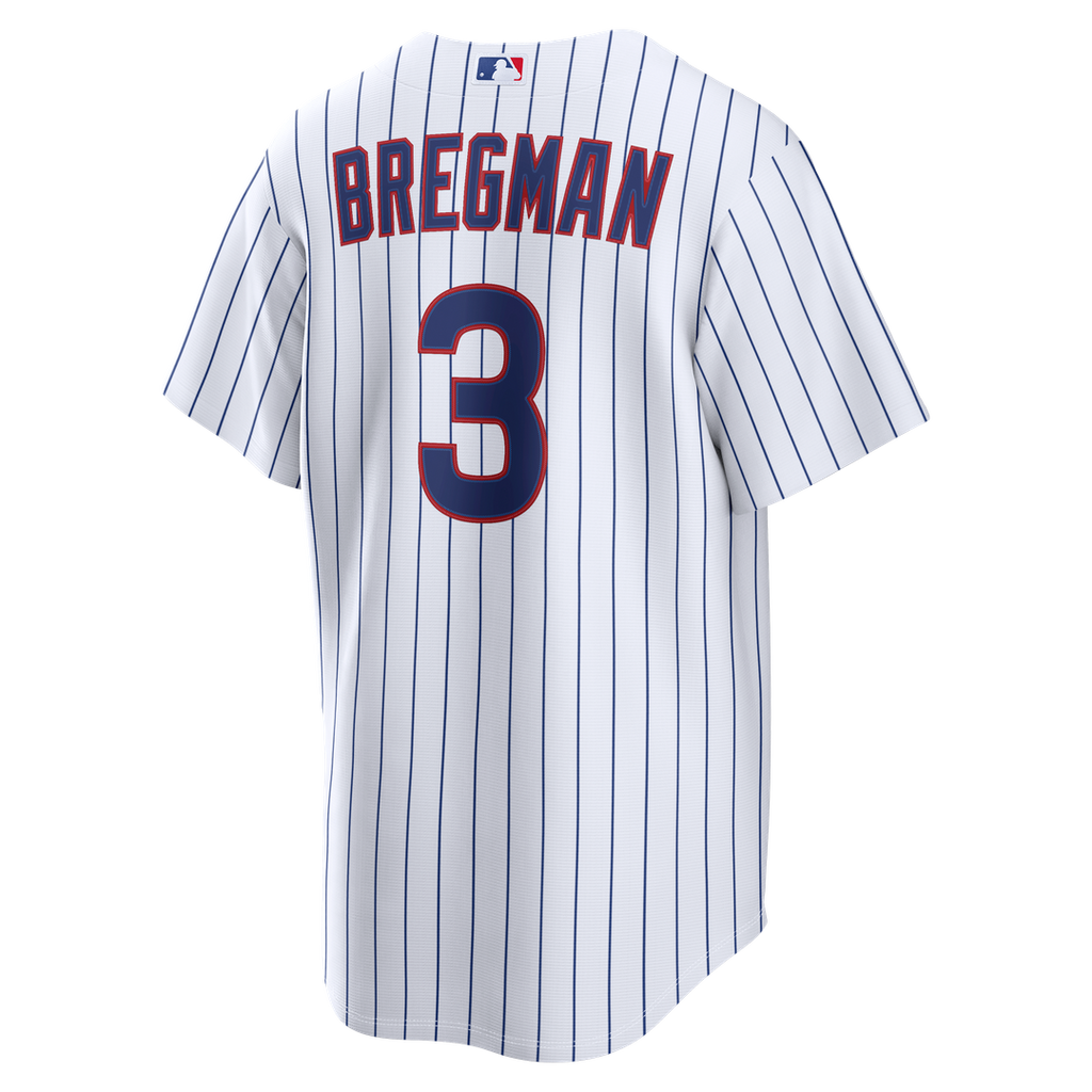 Chicago Cubs Alex Bregman Home Replica Jersey — White