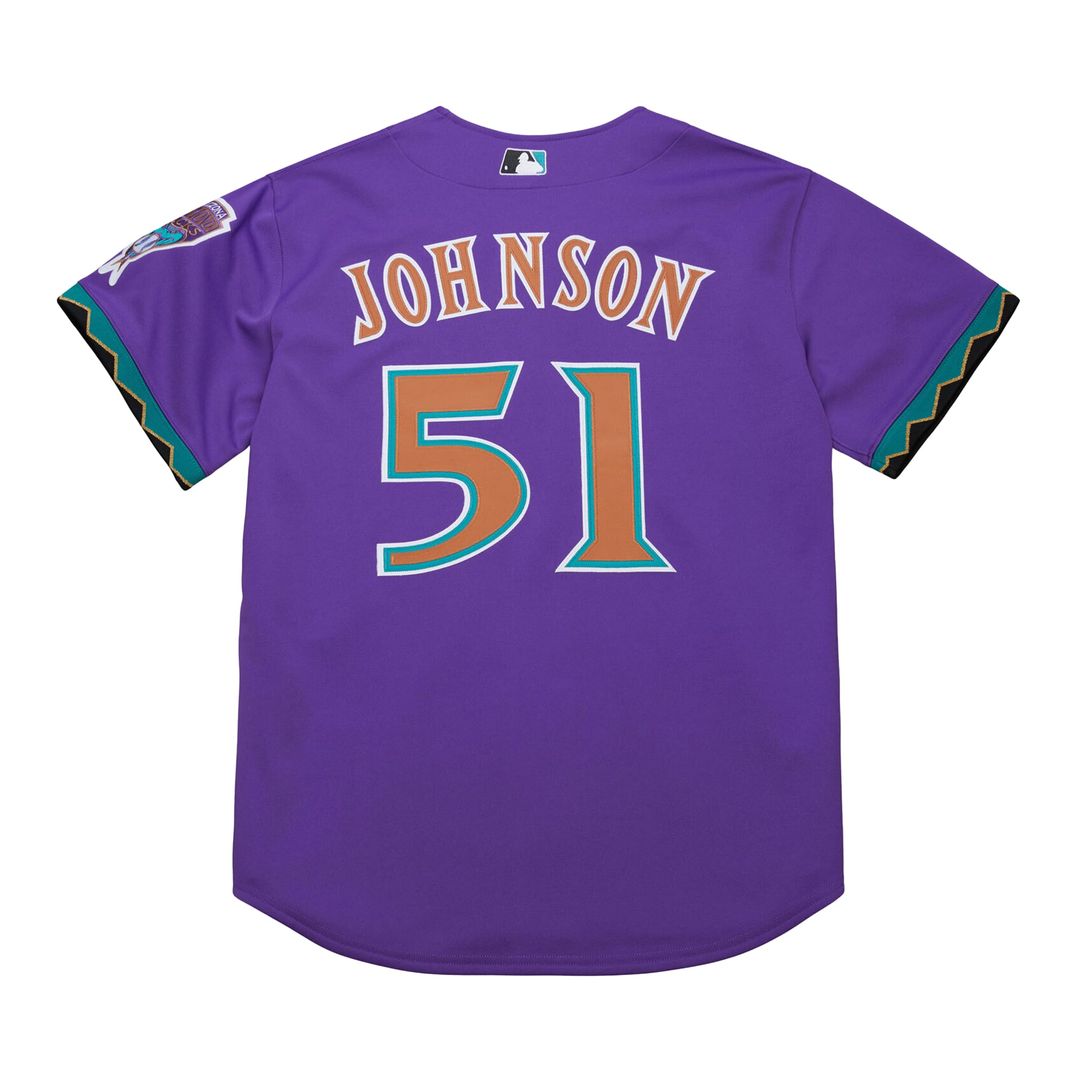 Arizona Diamondbacks Randy Johnson 2001 Authentic Jersey — Black