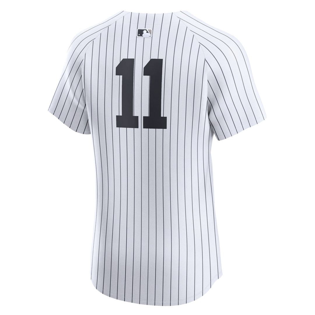 New York Yankees Anthony Volpe Home Elite Jersey — White