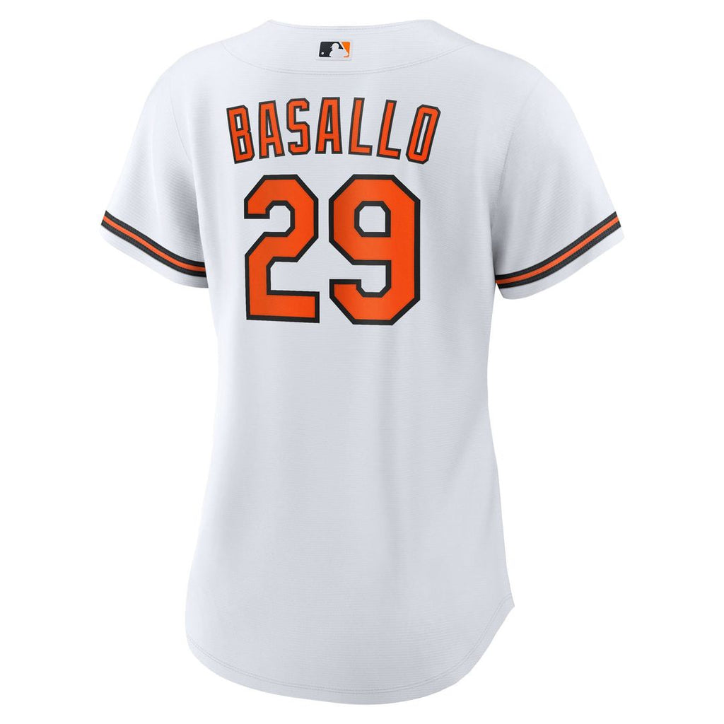 Baltimore Orioles Samuel Basallo Women's Replica Jersey — White