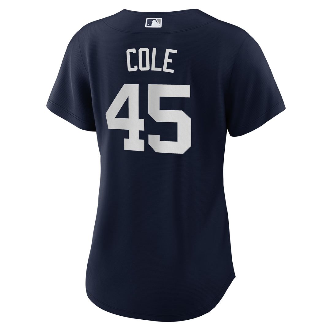 New York Yankees Gerrit Cole Women's Home Replica Jersey — White