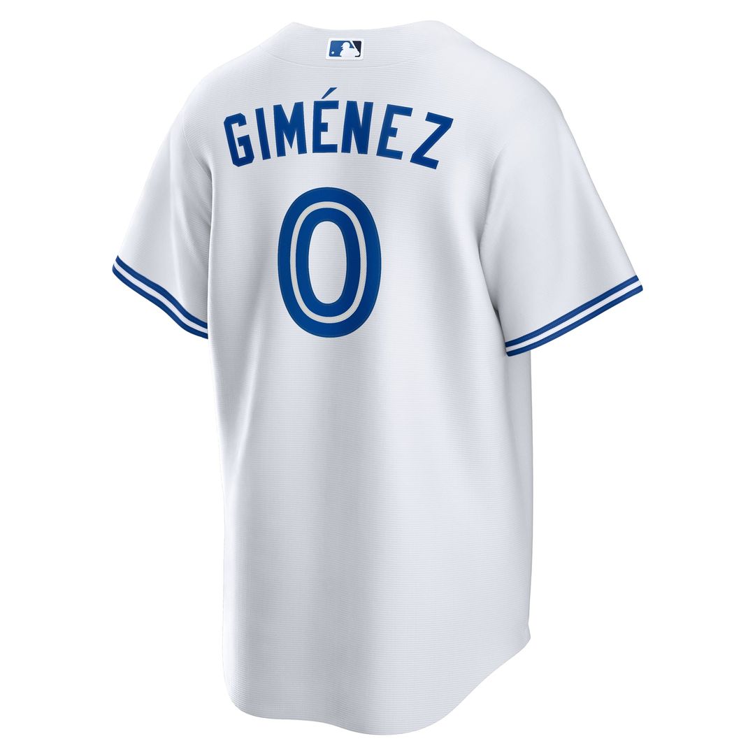 Toronto Blue Jays Andres Gimenez Home Replica Jersey — White